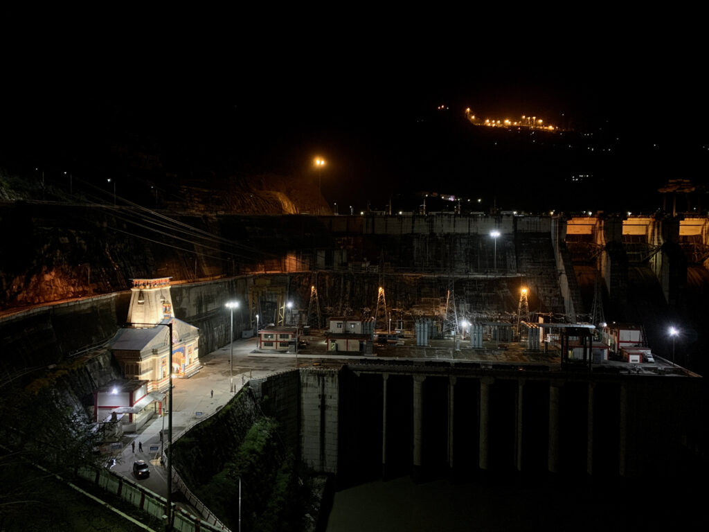 Facade Lighting Dam Uttarakhand