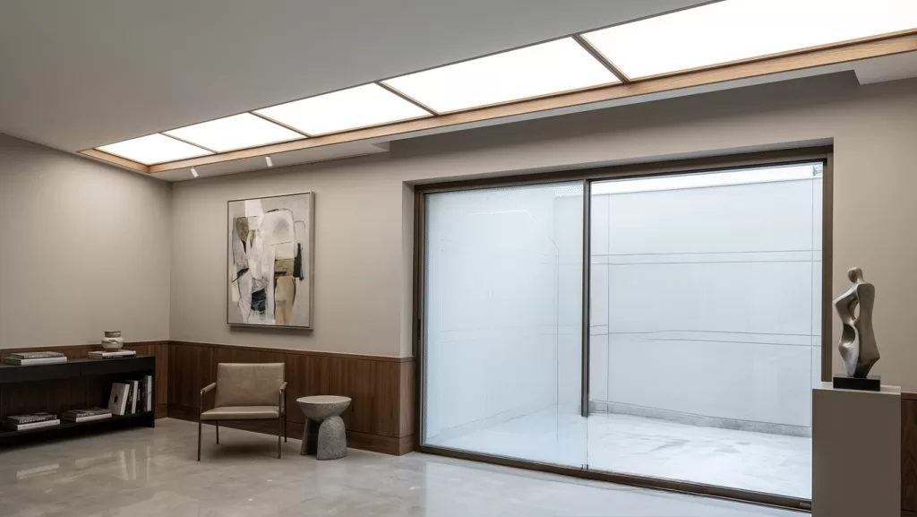 artificial skylights in basements
